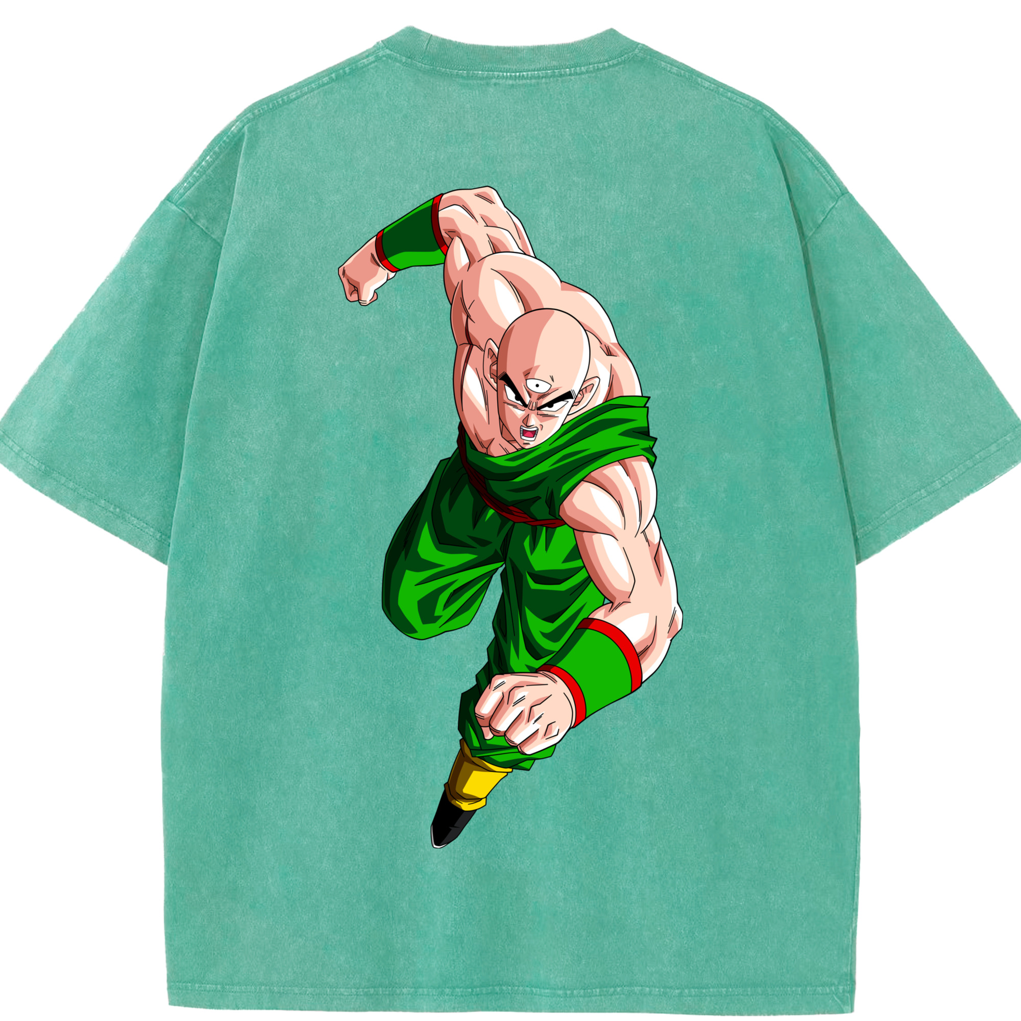 （画像用） ドラゴンボール DRAGON BALL 綿100% ヴィンテージ風 半袖Tシャツ（背面プリント）
